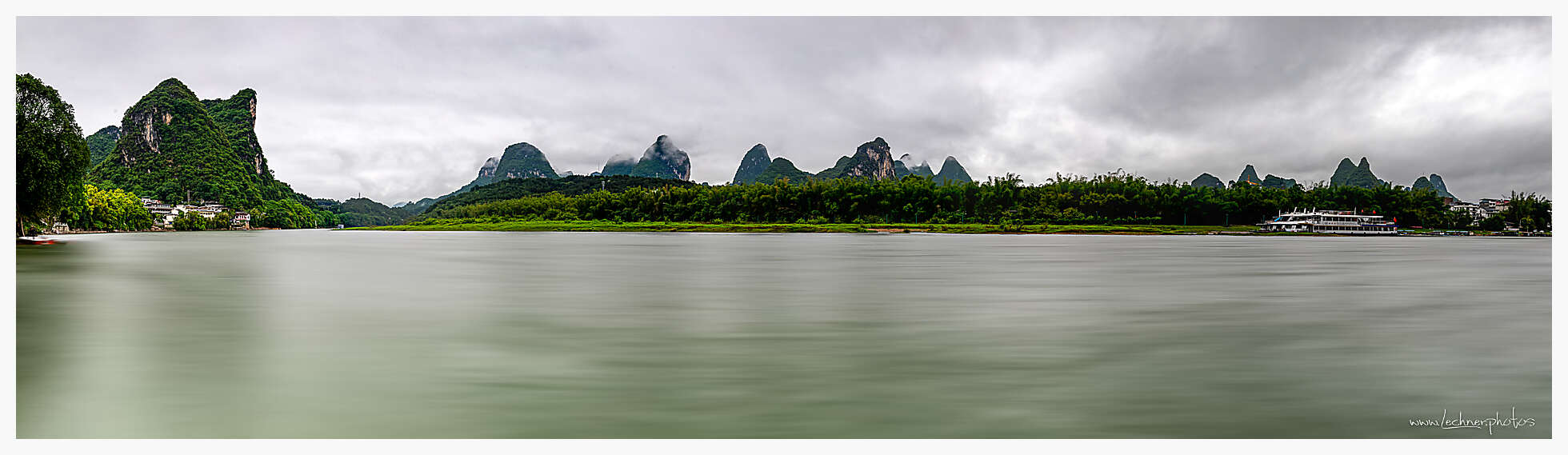 Li River Yangshuo panorama